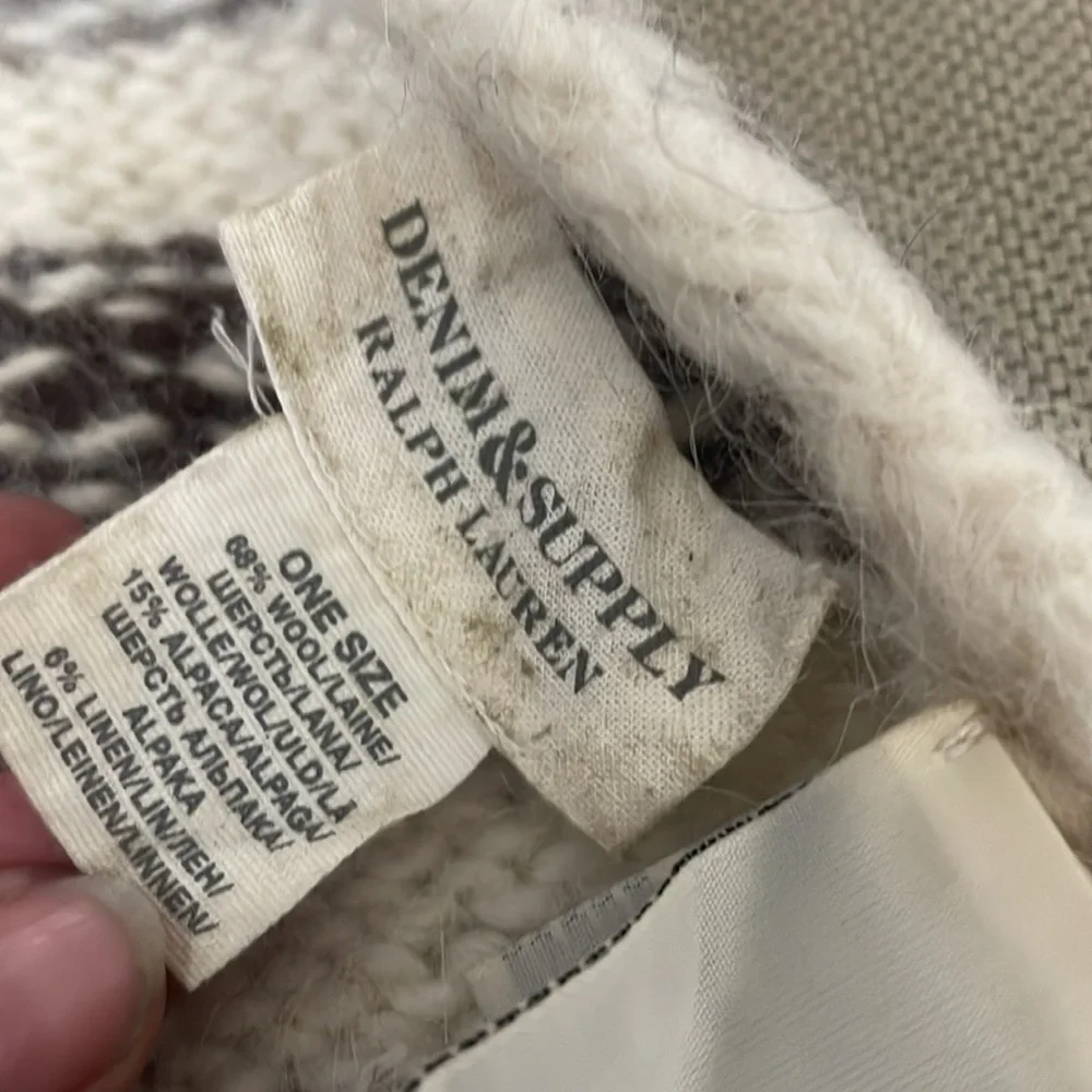 Ralph‎ Lauren Denim & Supply Wool Scarf